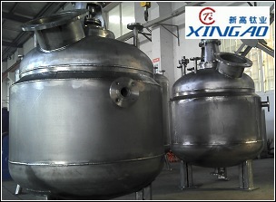 熱烈慶祝4套純鈦反應(yīng)釜，驗(yàn)收結(jié)束！